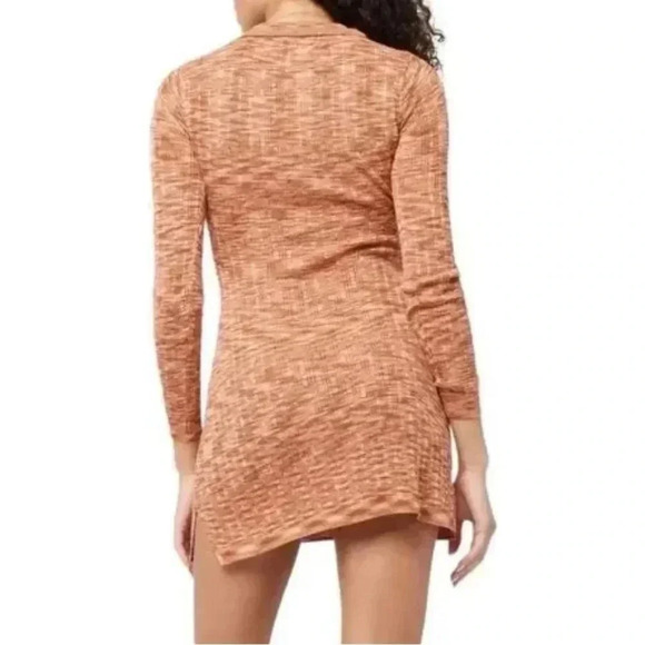 L*SPACE Aria Knit Mini Dress in Sahara Size XL NWT - Picture 6 of 9